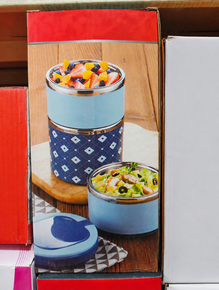 Double-Layer Stainless Steel Lunch Box