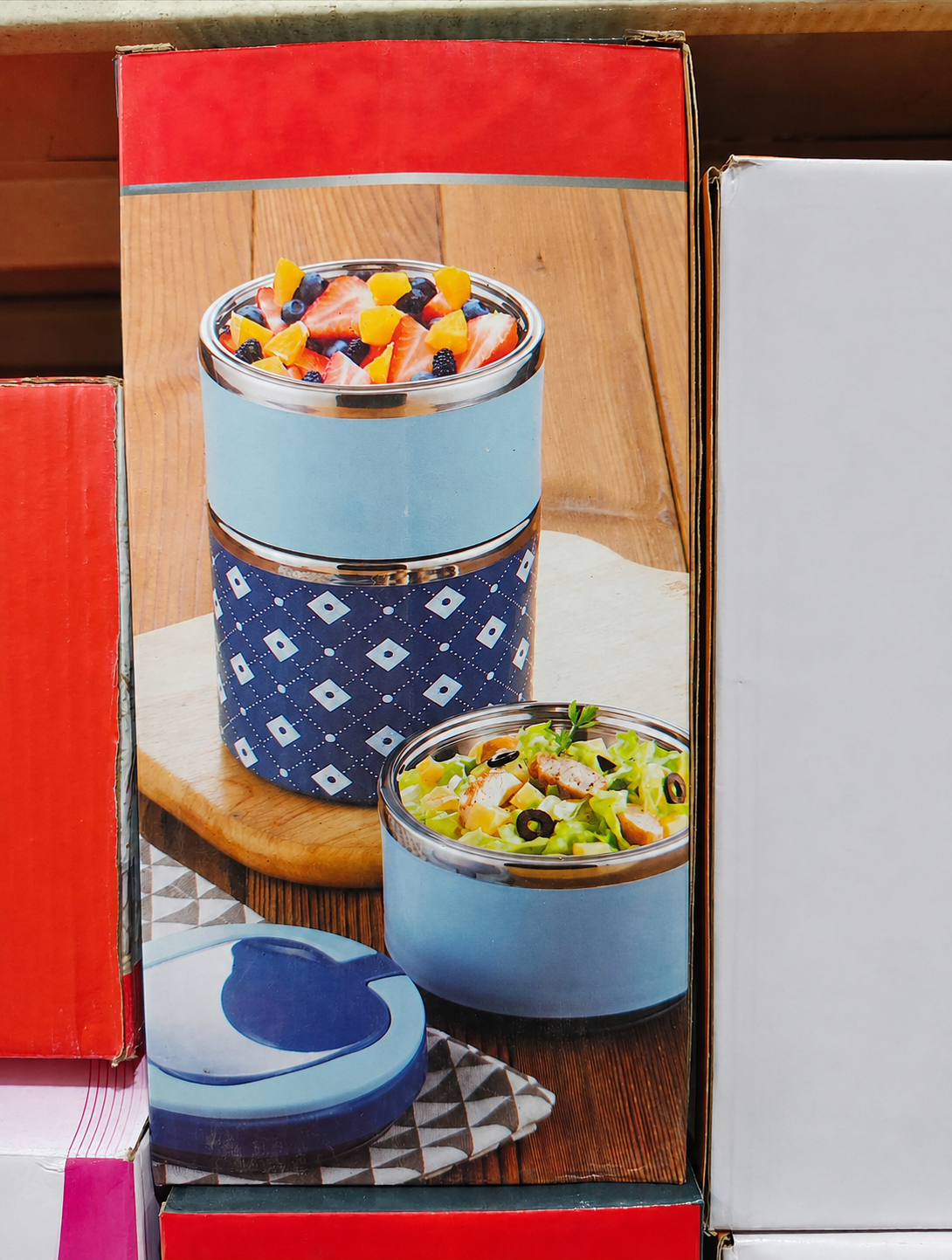 Double-Layer Stainless Steel Lunch Box