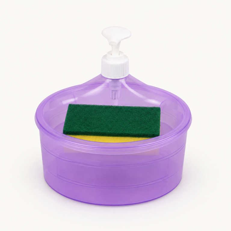 Liquid Soap Pump & Sponge Holder